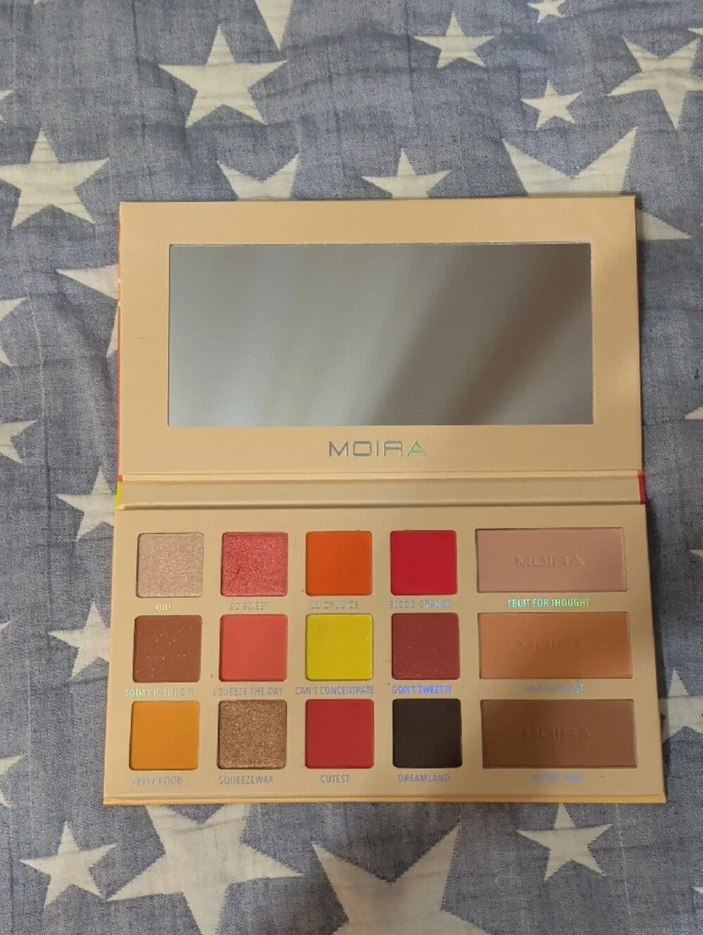 Moira Cosmetics Oh My Peelings Eyeshadow Palette Beautiful Fall Colors!